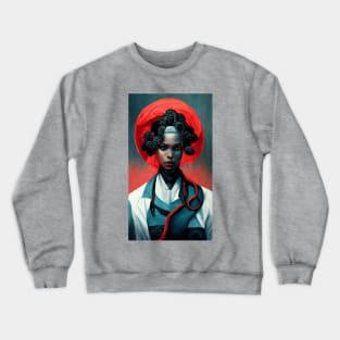 Future Human - 001- Nurse Crewneck Sweatshirt